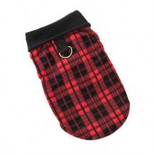 1pc Dog & Cat Checkerboard Chest Harness, Suitable For Sweatshirts, Fits Poodle, Bichon Frise And Other Medium/Small Breeds (Please Refer To Size Chart)