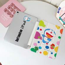 Doraemon Funda oficial y autorizada de Doraemon compatible con iPad de 6ta generación / para iPad de 5ta generación de 9.7 pulgadas, para iPad Air 1 y 2, para iPad Pro de 9.7 pulgadas de 2016, 2017 y 2018, para iPad Air 5, Air 4 de 2022, 10th de 10.9 pulgadas y Pro 11 de 2021