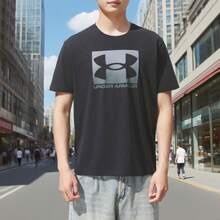 Under Armour Camiseta de hombre UA M BOXED SPORTS UPDATED SS Camiseta de manga corta deportiva informal, cómoda y suave para uso diario y al aire libre 1386793-001