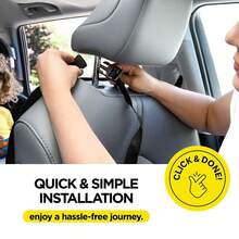 1 Peça Organizador de Armazenamento para Banco Traseiro de Carro com Bolsos, Protetor de Encosto de Assento Infantil