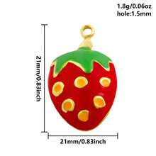 1pc/2pcs Luxury Delicate 304 Stainless Steel Electroplated Pendant Charms, Suitable For DIY Jewelry, Jewelry Making, Crafts - Ocean Life, Cherry, Flower Designs - Color - View 15