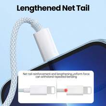 快速充电线，USB-C 转 Lightning 快速充电线 | 兼容 14/13/12/11 Pro Max/XR/XS/X/8/7/6 Plus/SE，Type-C 车载 CarPlay 数据线，兼容苹果数据线，支持 PD 快充，兼容 14 充电线，兼容 13/12 Plus 手机，兼容 iPad 11 平板电脑 Lightning 转 Type-C 充电线 8