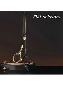 6-Inch Professional Stainless Steel Hair Cutting Scissors, Ergonomic Non-Slip Handle, Adjustable Tension, Ideal For Salon And Home Use, Perfect Gift For Hairstylists, Barbers, Groomers