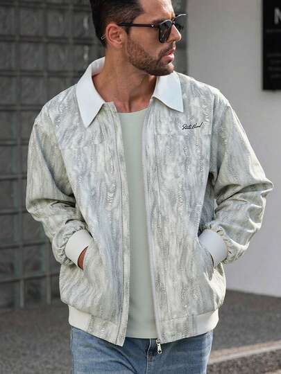 1 pieza Chaqueta utilitaria de Detroit versátil y de moda, adecuada para exteriores, senderismo, conducción de motocicletas, reuniones