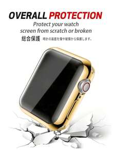 二合一套装：14mm窄款金色金属表带，兼容Ultra/Series 3/2/1/SE/S10/S9/S8/S7/S6/S5/S4/S3/S2/S1，适合38mm/40mm/41mm/44mm/45mm/46mm表壳，金色女士表带，兼容表壳。