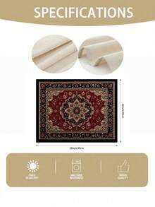 1 cái/4 cái/6 cái/48 cái Tấm lót bàn ăn chống trượt chịu nhiệt họa tiết Hồi giáo/Bohemian/William Morris, chống biến dạng và dễ vệ sinh, thích hợp dùng trang trí nhà bếp và nhà hàng như tấm lót cốc, tấm lót đĩa bát, tấm lót cà phê - Nhiều màu - Xem 3