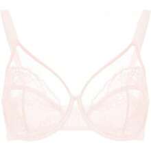 Minimizer Bras Women Full Coverage Underwire Bras Plus Size Lifting Lace Bra Heavy Breast - 咖啡棕 - 查看 11