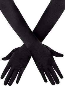 1 Pair / 3 / 12 Pairs Vintage Opera Gloves For Women, Adjustable Length (Elbow To Wrist), 1920s Great Gatsby Costume Accessories & Modern Tea Party Elegance, Mother's Day Gift Set, Suitable For Christmas, Christmas Party, Christmas Decorations - Opera Gloves - View 2