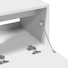 Sink Cabinet White 78x37x59 Cm Engineered Wood - White - View 9