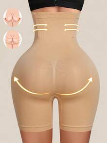 High Waist Tummy Control Panties Seamless Shaping Panties Waist Trainer Body Shaper Shorts Bottoms Slimming Sheath Woman Flat Belly Hip Butt Lifter Briefs Panty Women Underwear Shapewear