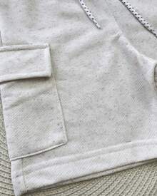 Bermuda Shorts For Boys, Boys' Clothing, Children's Clothing, Davi Sweatshirt - 米色 - 查看 4