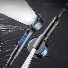 1 件/3 件带过滤器的高压淋浴喷头、浴室手持淋浴喷雾器、按摩花洒淋浴喷头（带 1.5 米淋浴软管和 ABS 支架套装）