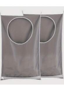 Room Decor Home Decor Halloween Decor Bedroom Decor Bathroom Decor Fall Over-The-Door Laundry Organizer Hanging Bag - Waterproof Wall-Mounted Dirty Clothes Storage For Bathroom, Dormitory, Student Dorms Bathroom Laundry Hanging Bag - Wall-Mounted Waterproof Dirty Clothes Organizer For Changing Room