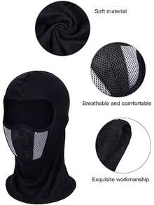 Balaclava Face Mask, Ski Mask For Men Women Football, Lightweight Sheisty, Shiesty Sun Hood UV Protector Cycling