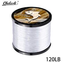 chelesh 546yds, 328yds Monofilament Nylon Fishing Line, Transparent Invisible Absorbent, Abrasion Resistant Nylon Line, Diameter 0.52mm-1.0mm, Strength 35LB-150LB, Suitable For Freshwater, Saltwater, Sea Fishing, Ideal For Long Distance Casting And Braiding Nets, Also Can Be Used For Invisible String, Beading, Strong Monofilament, Hanging Handmade DIY Decorations And Crafts.