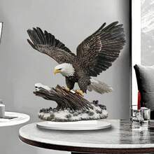 1PCLarge-Scale Blueprint Eagle Acrylic Motivational Desktop Decoration Plaque Family TV Cabinet Wine Cabinet Decoration
