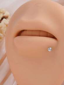 زوج من أقراط الأنف بدون خيط وزن 20 جرام، دبوس أنف لابريت 8 مم، أقراط نابي للثقب في الهيليكس والتراجوس والكونش، خاتم أنف ذهبي مرصع بزركونيا مكعبة 2 مم 3 مم 4 مم، أقراط غضروف غير مسببة للحساسية