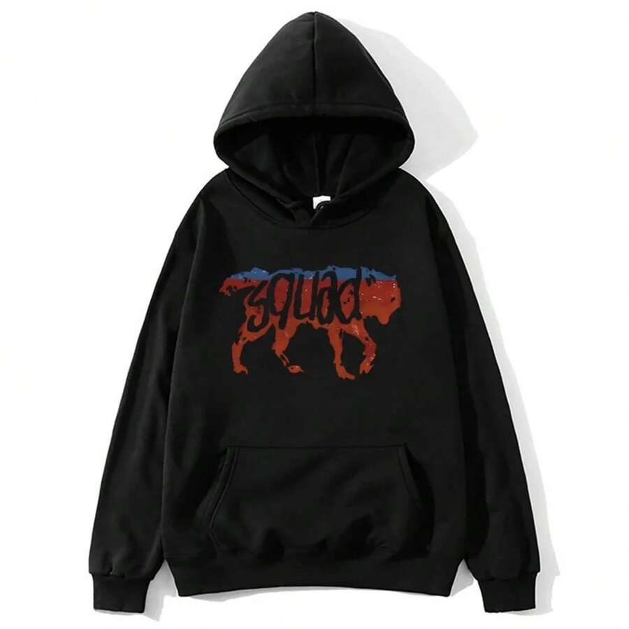 Fashion Men's Hoodies Life Is Strange 2 Sean Crazy Classic Sweatshirts Clothing Graphic Long Sleeve Streetwear Unisex Pullovers - 黑色 - 查看 1