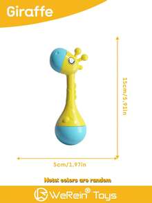 WeRein Juguete de sonajero y dentición para bebé de 1 a 24 meses, sonajero de dentición de silicona suave, sonajero de desarrollo para bebés, adecuado para niños y niñas, regalo para Pascua/Festividades/Cumpleaños/Navidad (color y estilo aleatorios) - Multicolor - Ver 16