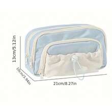 Youth School Pencil Case, New Style Pencil Case 2025 - Màu be - Xem 2