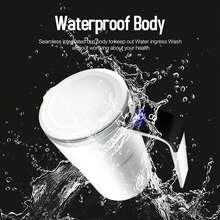 1 个自动搅拌杯，便携式 304 不锈钢电动咖啡杯，带温度显示，USB 充电，200mAh 电池，ABS 材质，易于携带和清洁，适合家庭和办公室使用，理想的节日礼物 - 彩色 - 查看 10