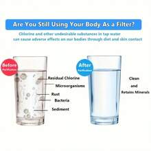 Faucet Water Filter - No Electricity Required, Easy To Install Tap Water Filter With Replaceable Ceramic Filter Cartridge, White Plastic Design, Compact Size, Efficient Filtration, Suitable For Household Drinking Water, Durable Structure, Essential For Healthy Home