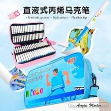 Guangna New Upgraded Acrylic Paint Markers Are Launched Online For The First Time. The Ink Is More Solid And The Ink Comes Out Smoothly. The Color Classification Is Comprehensive. It Is Suitable For Handicrafts And Art Supplies. It Is Suitable For Plastic, Glass, Metal, Bamboo, Canvas, Rock, Ceramic And Fabric Crafts, And For Professional Art Painting Purposes. It Is Suitable For Gifts