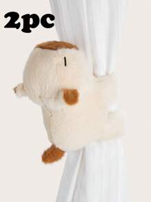 1/2pcs Animal Plush Clipsззжzzz Window Curtain Holder, Multiple Styles And Sizes Available, Suitable For Curtain Fixing And Decoration Gifts Birthday Graduation