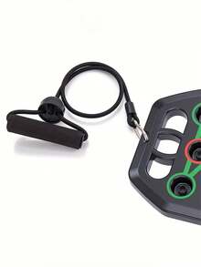 2/3 Stücke Multifunktionale Heimfitness-Ausrüstung, ergonomisches Push-Up-Trainingsboard zur Stärkung von Brust und Schultern, faltbares tragbares Fitness-Trainingsboard, nicht-elektrisch, PP-Material, 28-Loch Multifunktions Push-Up-Board