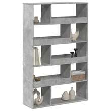 Raumteiler Betongrau 100x33x156, 5 cm Holzwerkstoff - Grau - Übersicht 2