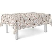 Ecommerc3 Nappe en toile cirée imperméable et antitache pour une utilisation intérieure et extérieure, protège des liquides et des taches - Nappe en toile cirée à la coupe optimale et facile à nettoyer, 100 % fabriquée en Espagne - Botanique Unique - Voir 1