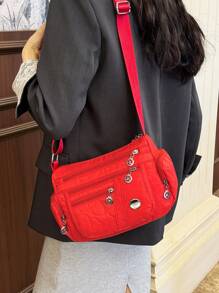 新款斜挎包牛津布男士公文包大容量斜挎包 - 彩色 - 查看 5