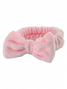 3 件套 Spa 面部头带、1 件纯色沐浴头带和 2 件沐浴腕带、创意涤纶面部化妆头带和浴室腕带套装