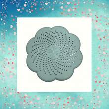 1 Stück blumenförmiger Spülbecken-Abflusssieb - Plastik Abflussschutz für Badezimmer und Dusche, verhindert Verstopfungen, fängt Haare und Schmutz auf, einfach zu reinigen