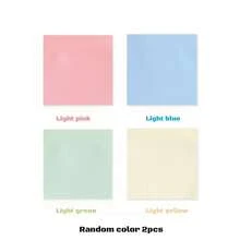 4本粉彩色自粘便签本，7.5 x 7.5厘米（3 x 3英寸），Morandi Colors品牌，方便用于家庭、办公室、笔记本，每本50张。 - 4 Colors - 查看 12