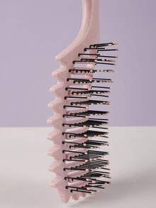 1支/6支装卷发造型梳，2025专业卷发梳，打造完美卷发、波浪和螺旋卷，防毛躁，顺滑梳理，沙龙级造型，美发梳 - 彩色 - 查看 9