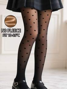 Children's 80g Sweet, Lovely Pantyhose Nylon Tights,High Elastic Pantyhose, Sexy Slim Fit Leggings,Kids, Teenagers,Students',Leggings,Warm Tights,Tights For Girls. Suitable For 10-25°C, Fashionable Leg Snug Fit Spring/Autumn/Winter Tights.Soft And Smooth, Suitable For Various Holidays, Sports, Leisure And Other Daily Wear.