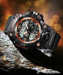 FILA Digital Sports Watch – Waterproof, Stopwatch, Backlight & Date Display | Premium NATO Strap, Durable & Comfortable | Unisex For Work, School & Outdoor Activities - one-size - View 3