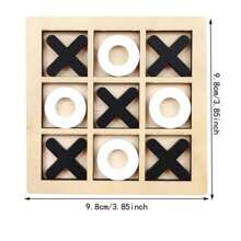 1 套井字棋棋盘游戏，双人互动玩具，逻辑思维游戏，生日/复活节/圣诞节礼物，完美礼物 - 彩色 - 查看 2