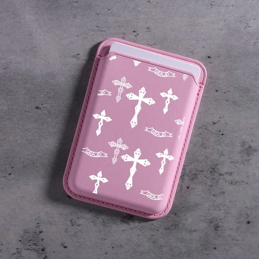 "Stand Out With Cross - Printed Card Cases: Fashion Meets Function For Trendsetters" - Pink - View 1