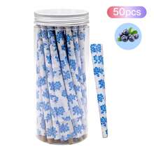 50pcs Fruit Flavored Pre-Rolled Paper Cones - Vibrant Classic Rolling Papers With Tip, 110mm Large Pre-Rolled Cones, Suitable For Standard Grinders, Flavorful Papers, Burn Evenly And Slowly, Colorful Accessory Design, Ideal For Holiday Gifts, Birthday Gifts, Christmas - Multicolor - View 8