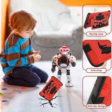 PRITOM Tablet para niños, Tablet de 7 pulgadas para niños con 3GB de RAM y 32GB de ROM, Android 15, Tablet para niños pequeños con WiFi 6, A333 de 5 núcleos, pantalla IPS, cámara dual, control parental, 3500mAh, tabletas educativas para niños con funda (sin adaptador)