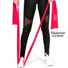 Bandas de resistencia, bandas elásticas de ejercicio para hacer ejercicio, fisioterapia, recuperación, yoga, pilates, entrenamiento de fuerza - Multicolor - Ver 14