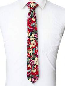 1 chiếc cà vạt nam, cà vạt in hoa cao cấp, thiết kế thời trang, phù hợp cho đám cưới, chú rể, phù rể, chụp ảnh cưới, công sở, sự kiện trang trọng, làm quà tặng, tiệc tối và nhiều dịp khác. - Nhiều màu - Xem 16