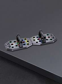 2/3 Stücke Multifunktionale Heimfitness-Ausrüstung, ergonomisches Push-Up-Trainingsboard zur Stärkung von Brust und Schultern, faltbares tragbares Fitness-Trainingsboard, nicht-elektrisch, PP-Material, 28-Loch Multifunktions Push-Up-Board