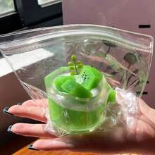 1个可爱草莓奶昔蛋糕饮料奶茶杯 5.5厘米 仿甜点湿杯 - 彩色 - 查看 14