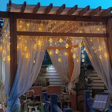 [Hot Recommendation] Solar New Wishing Ball Light, 8 Lighting Modes, Garden, Patio, Porch, Wedding, Party, Christmas, Halloween, New Year Outdoor Decoration, Solar Outdoor Light, Outdoor Garden Light - 1PC 圓球燈-暖白-太陽能 - 查看 4