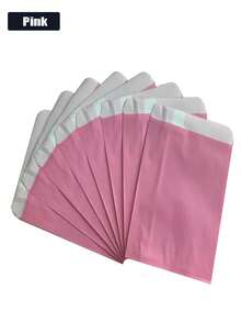 25/50 件彩色牛皮纸袋、礼品袋、零食袋、礼品包装袋、婚礼生日新年派对礼品用品礼品袋 - 彩色 - 查看 10