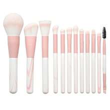 KIT 12 Professional Contour Blending Makeup Brushes - 彩色 - 查看 2