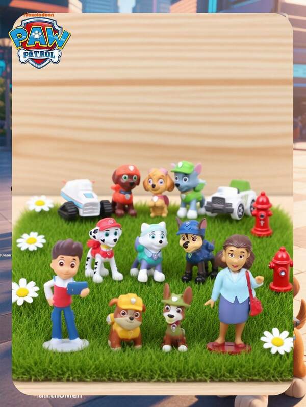 Paw Patrol 1/3/6/12 PCS Paw Patrol Puppy Collection, Figurines, Ornaments,Chase,Skye Best Holiday Gifts For Good Friends, Party Atmosphere Decoration, Perfect Party Decoration, Home Decoration Ornaments, Perfect Room Decoration, Christmas Gifts Valentine's Day, Ideal Friend Gifts For Birthday Celebrations, Souvenirs, Women's Souvenir, Cute Aesthetic, Valentine Day, Gifts, Decorations, Home Decor, Valentines Gifts